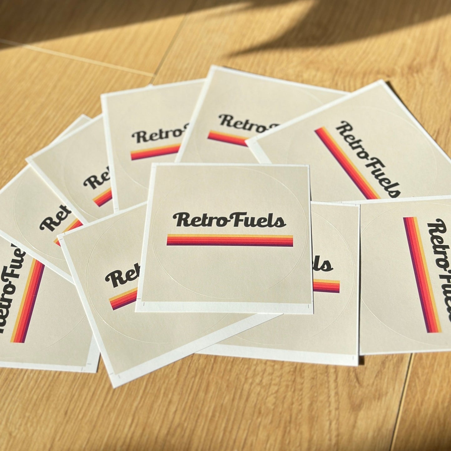 10 x RetroFuels Sticker