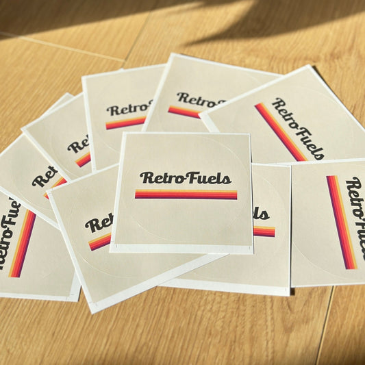 10 x RetroFuels Sticker